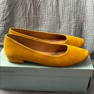ANTONIO MELANI Yellow Suede Flats